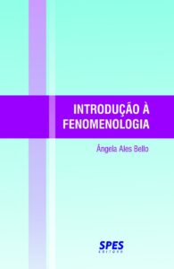 Capa do livro Introdução à Fenomenologia